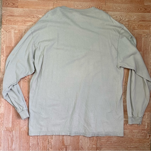 Vintage Nokia Shirt Men’s XL Long Sleeve Embroidered Hanes Beefy-T 90s Promo Tee - Picture 4 of 10